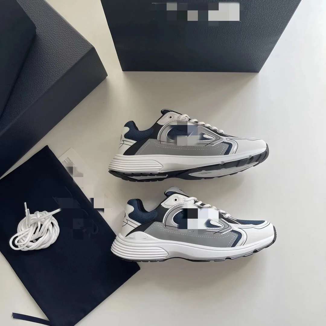 Dior B30 Beige Reflective Sneakers — QC