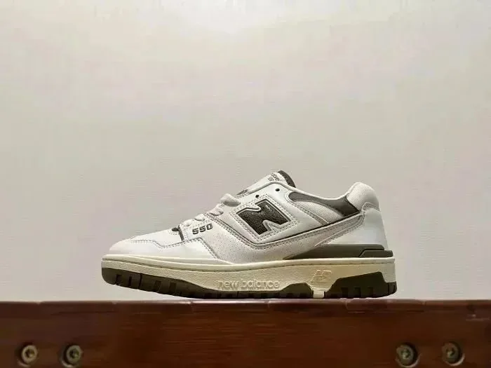 New Balance Grey-Green Running Shoes — photo 6