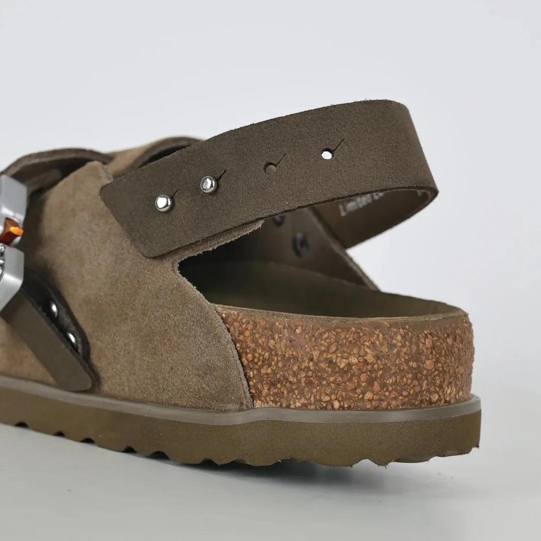 Birkenstock Tokio Wool And Suede Sneakers — photo 4