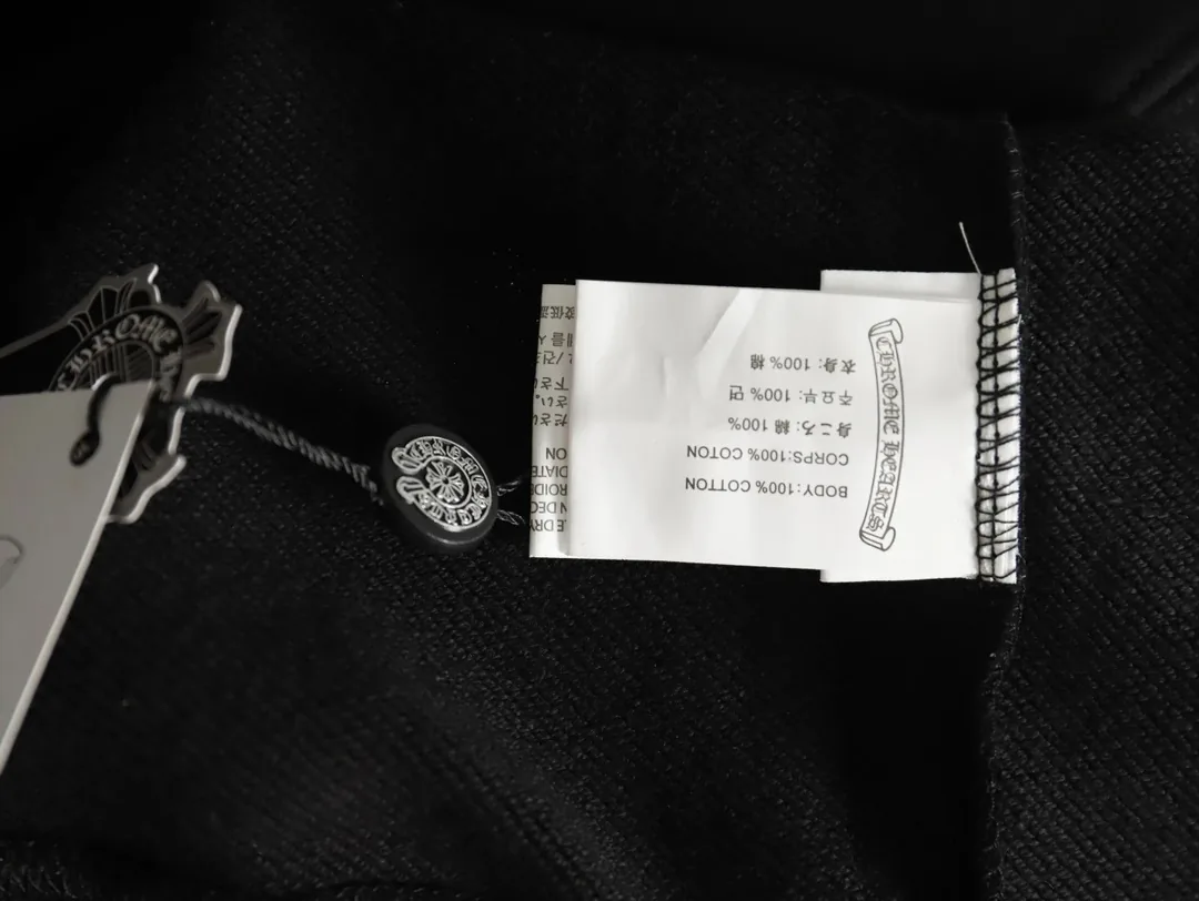 Embroidered Double-Yarn Hoodie — Photo 8