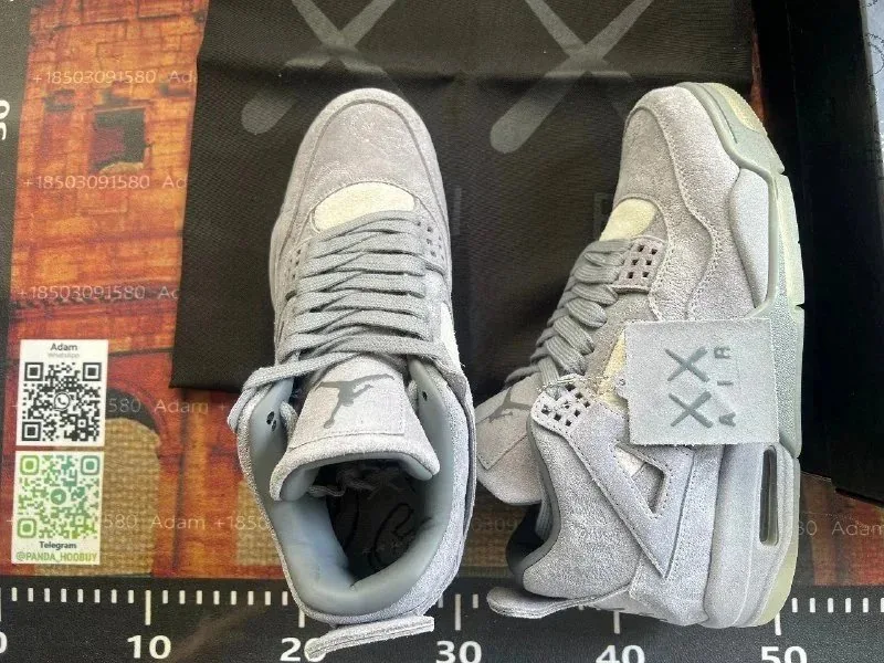 Jordan 4 Black Skate Shoes — photo 3