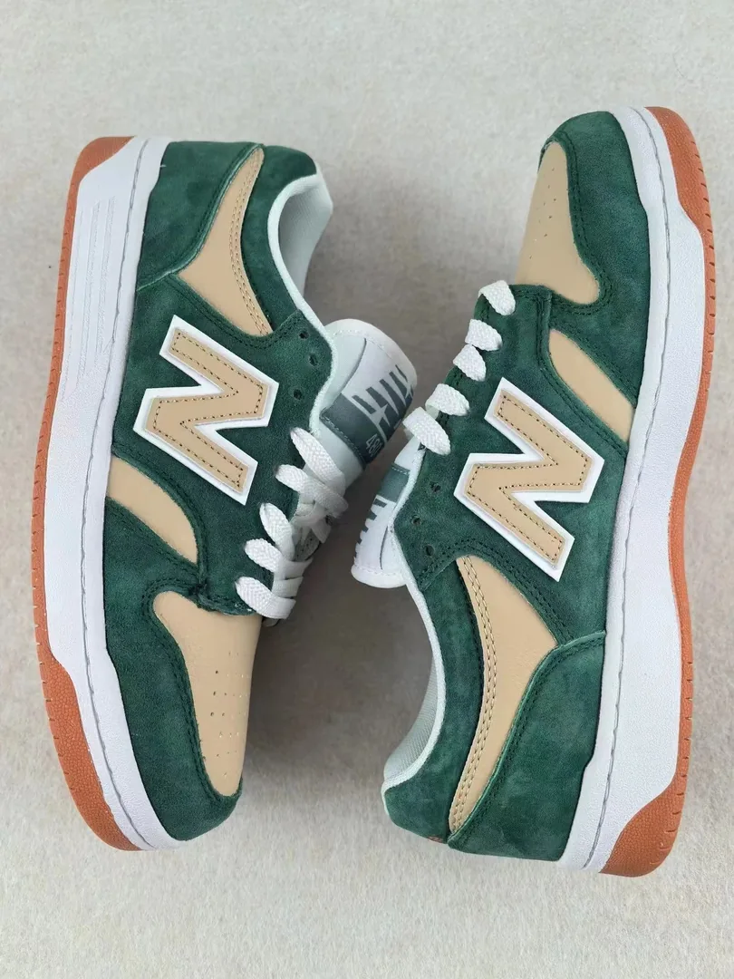 New Balance Numeric 480 Green Camo Skate Shoes — Photo 7