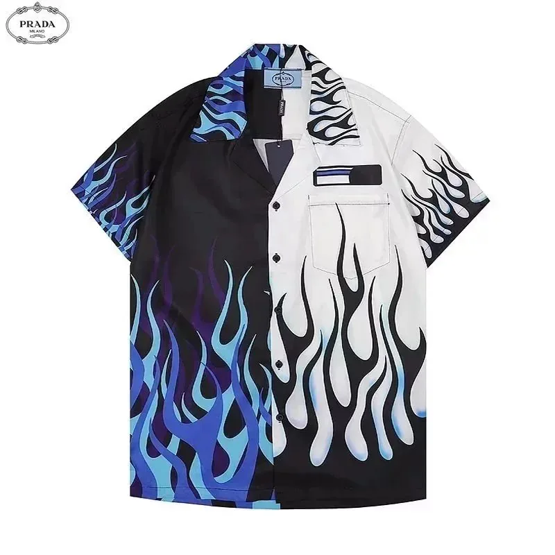 Prada Print Camp Collar Shirt Collection — Photo 6