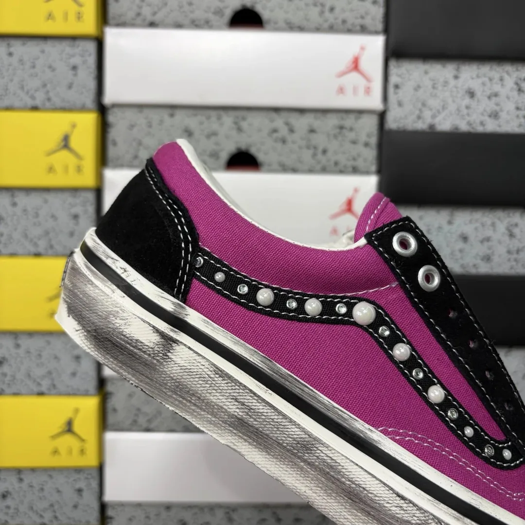 Vans Old Skool Studded Sneakers — Photo 5