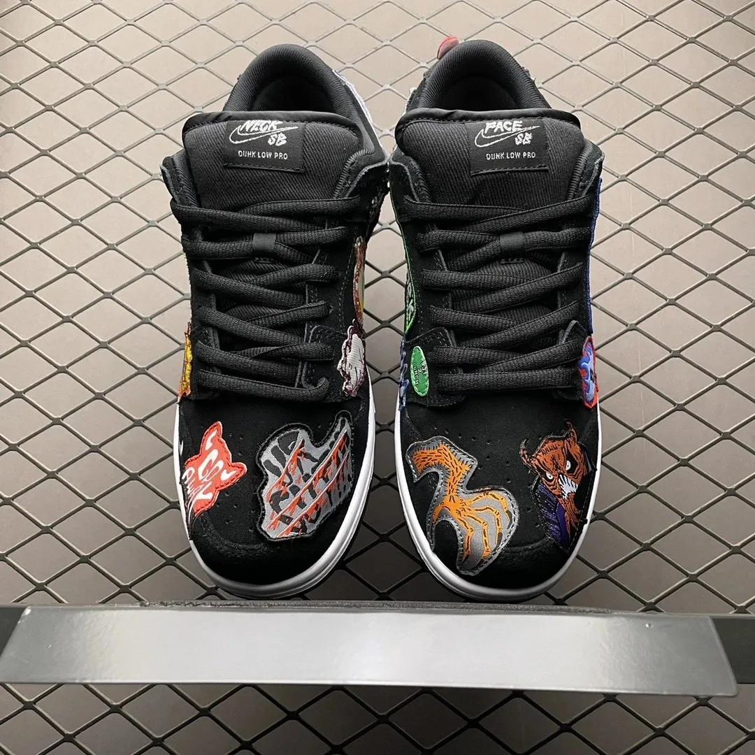Nike Dunk Low SB Black Neckface — Photo 8
