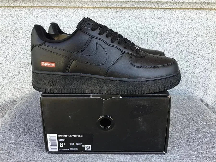Nike Air Force 1 White Lace-Up Runners — QC