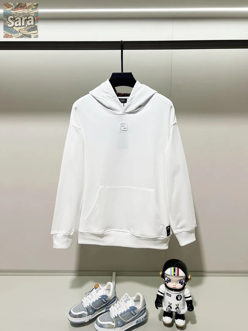 Cotton Hooded Hoodie — Photo 11