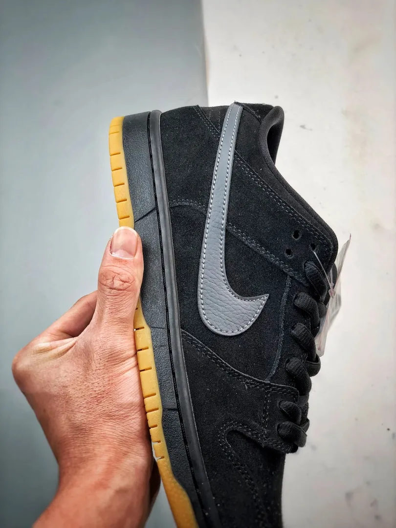 Nike Dunk Low Fog Gum-Sole Pro Sneakers — Photo 10