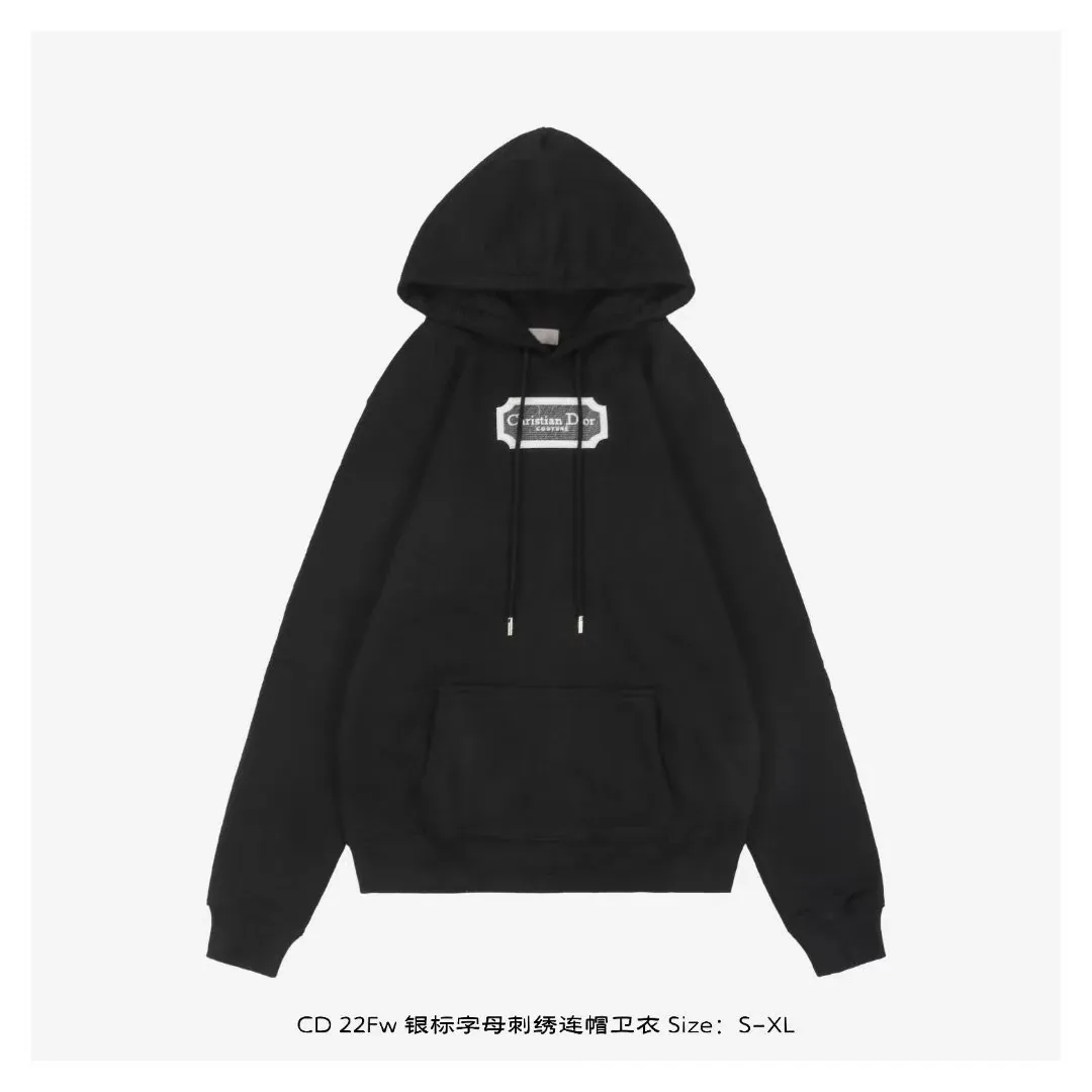 Cotton Pullover Hoodie — Photo 3