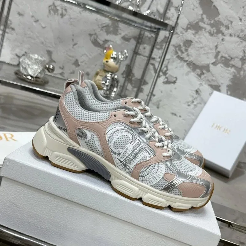 Dior Chrono White Sneakers — QC