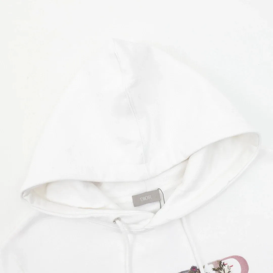 Dior Floral Embroidered Hoodie — Photo 12