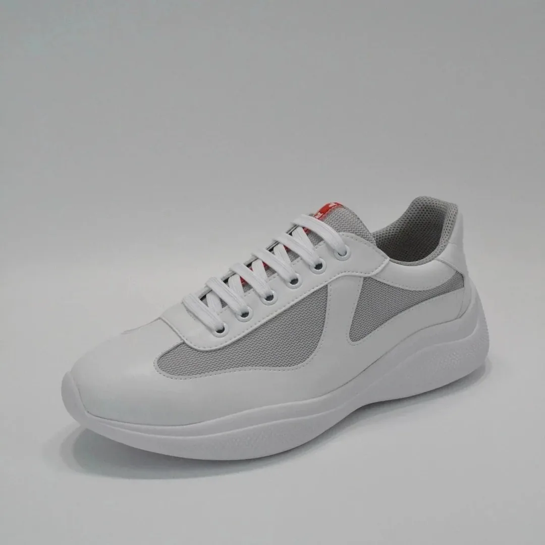 Prada America's Cup Black Platform Trainers — Photo 8