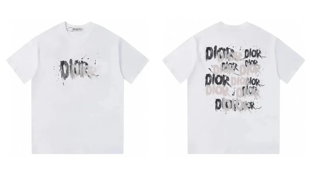 Dior Christian Dior Logo T-Shirt Collection — Photo 13