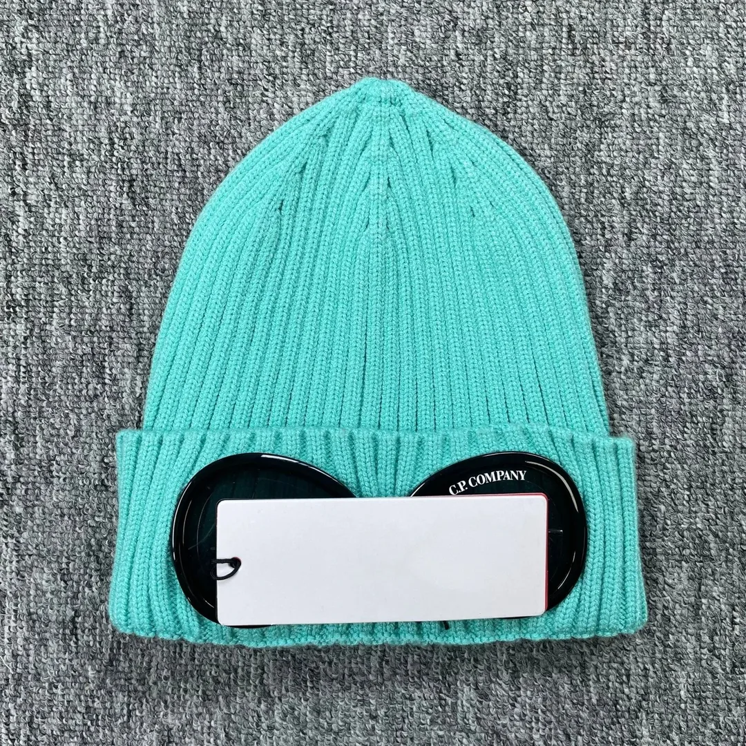 CP Company Ribbed Knit Goggle Beanie — QC