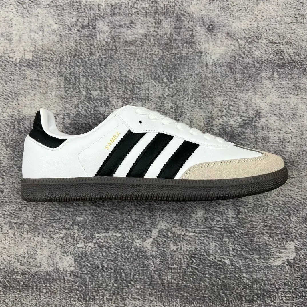 Adidas Samba Retro Lace-Up Sneakers — Photo 4
