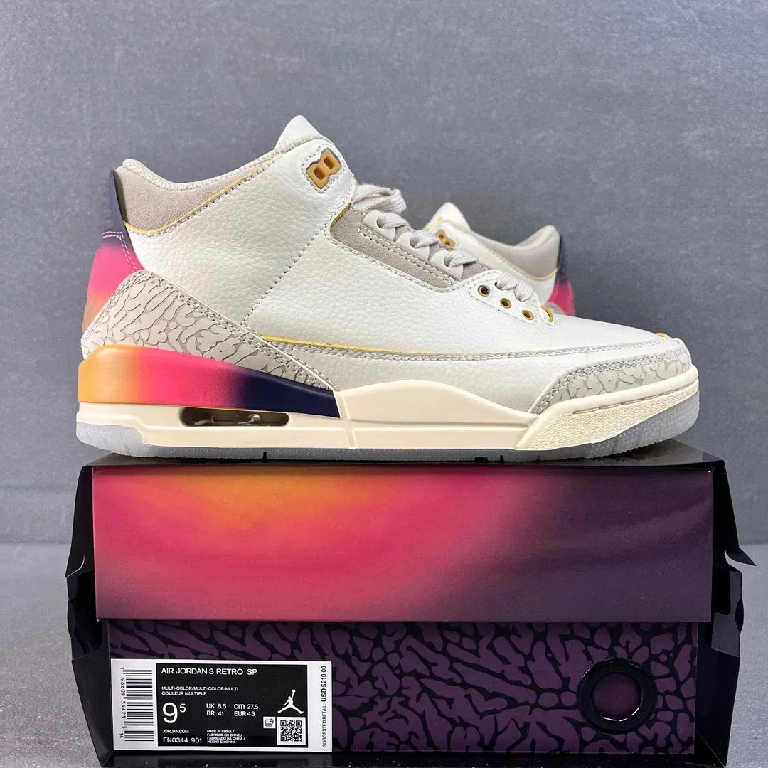 Air Jordan 3 White Trainers — photo 12