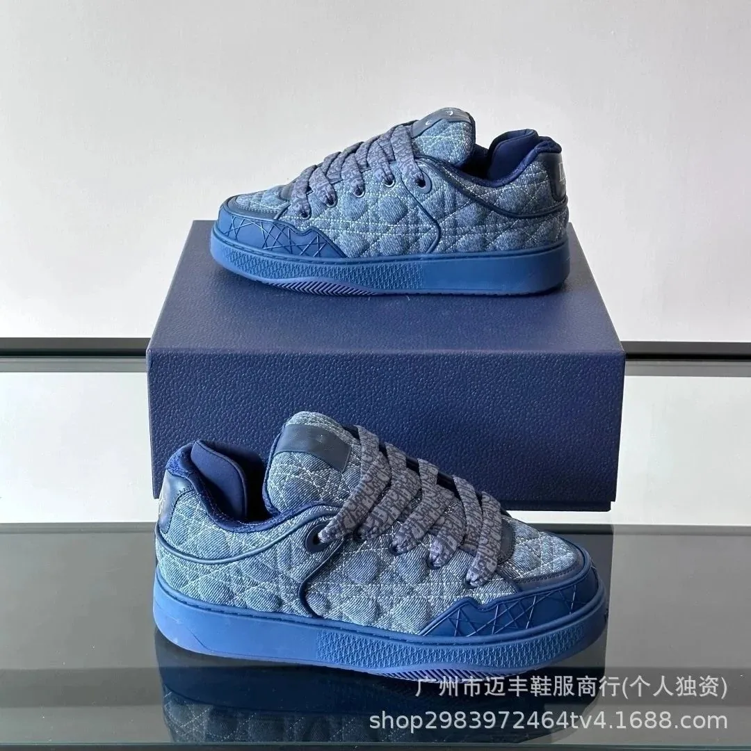 Dior Blue Custom Trainers — Photo 5
