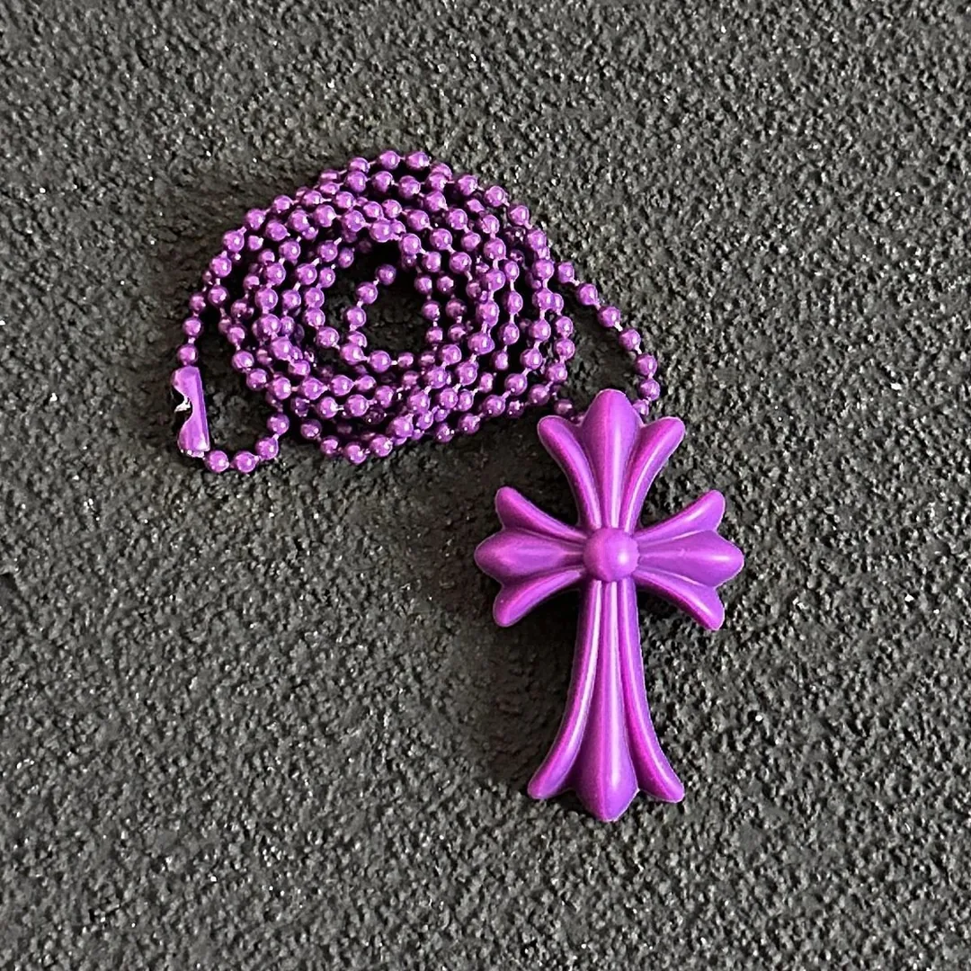 Chrome Hearts Resin Cross Necklace — Photo 9
