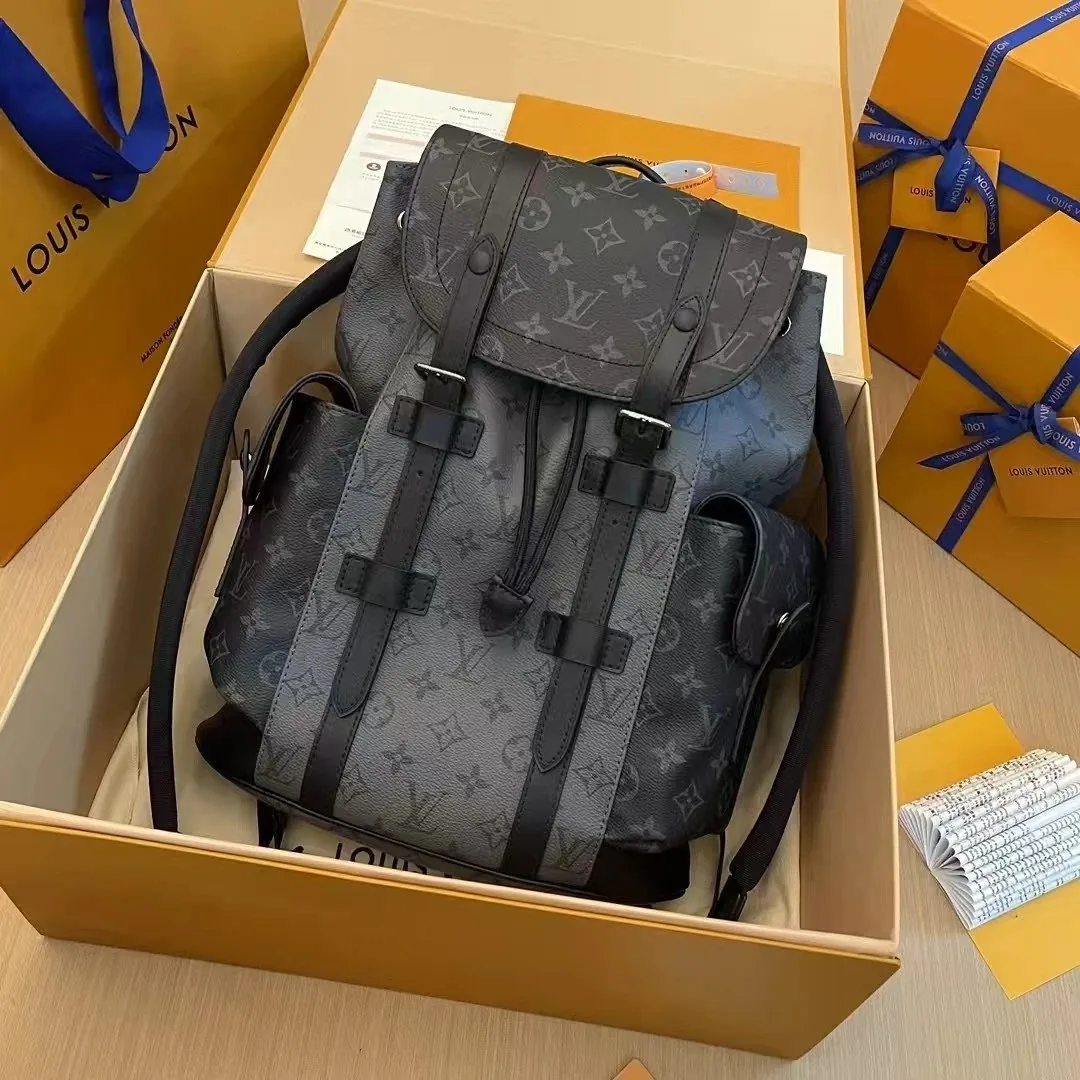 Louis Vuitton Leather Backpack
