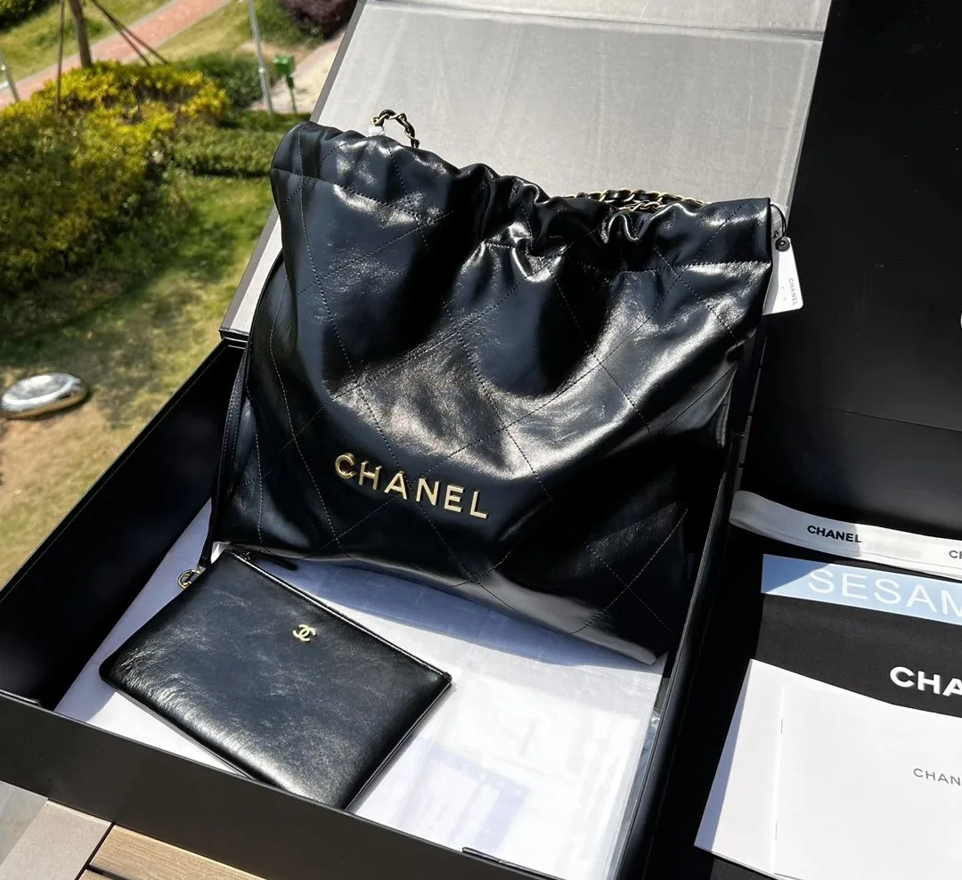 Chanel Full-Grain Leather Sneakers