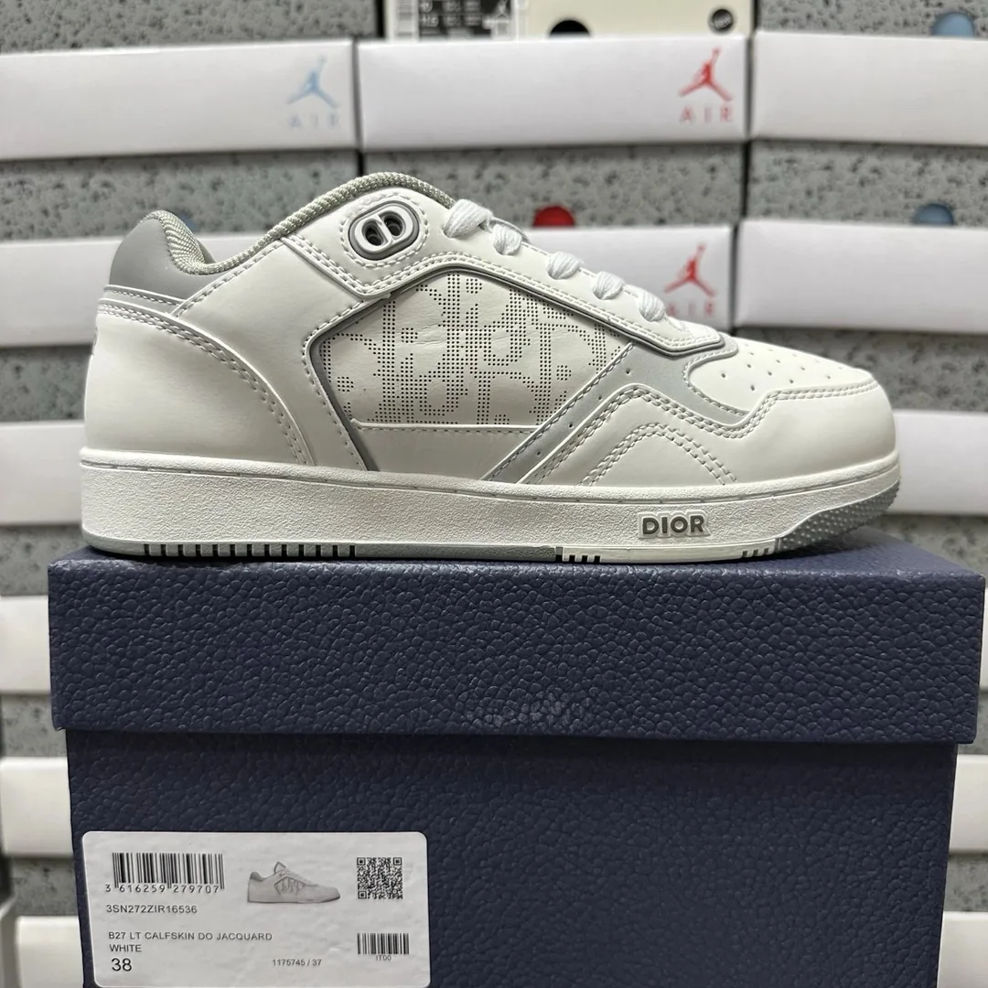Dior B27 Black White Low Sneakers — Photo 4