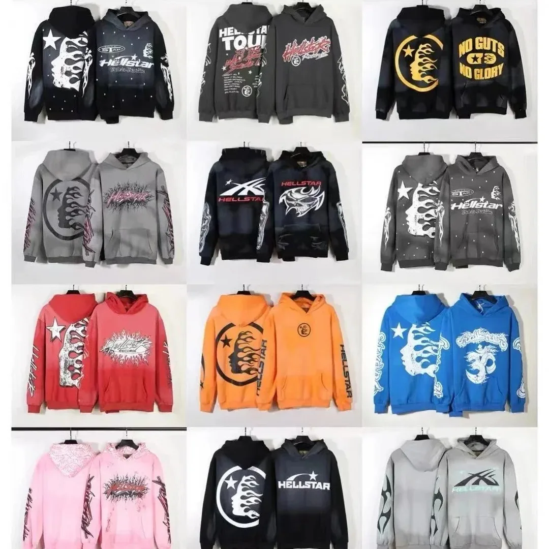 Hellstar Graphic Print Hoodie Collection