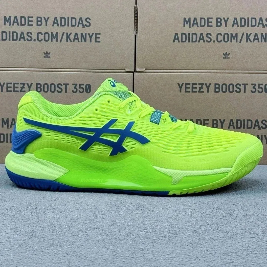 Asics Gel-Resolution Green Tennis Shoes