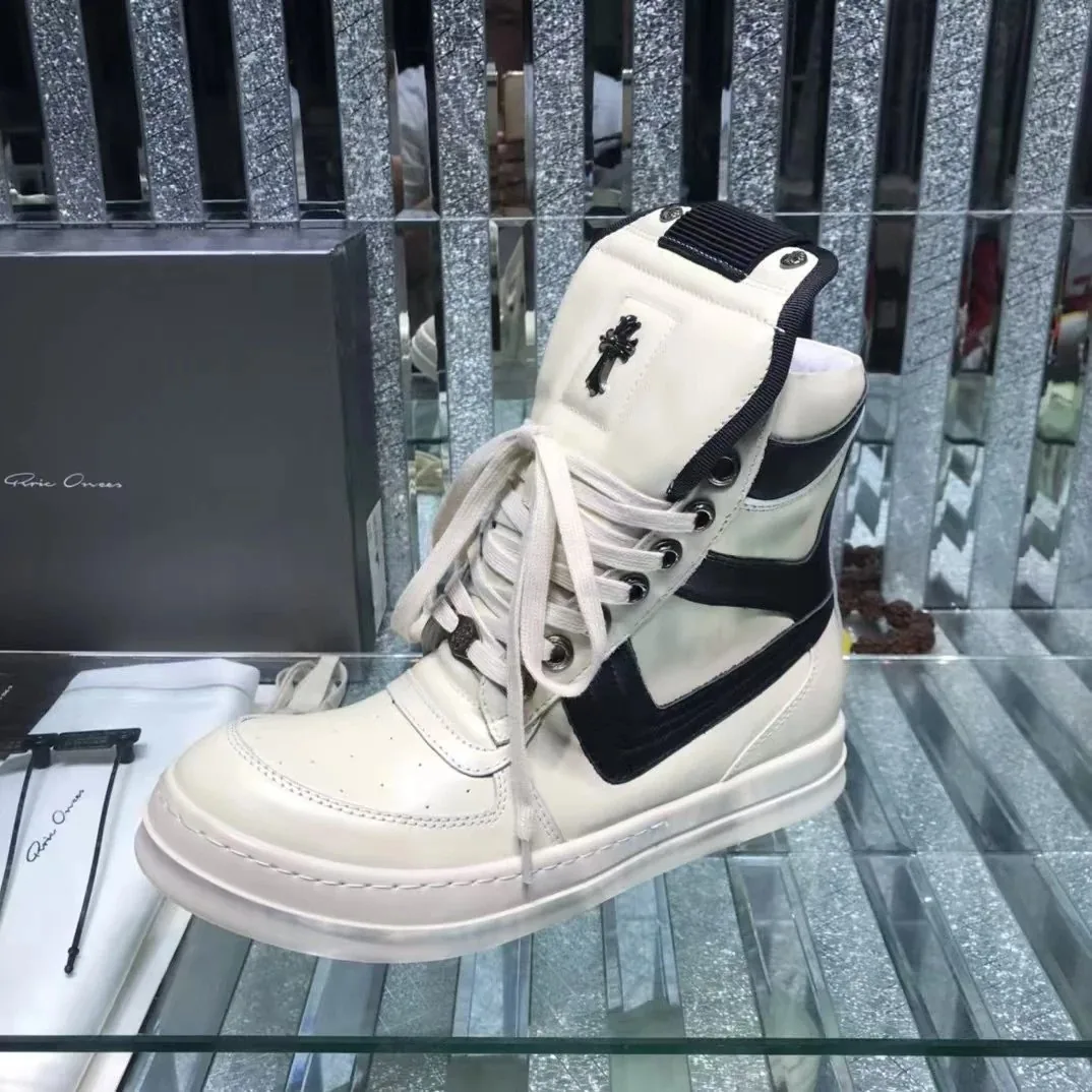 Chrome Hearts White Collab High-Top Sneakers — photo 8