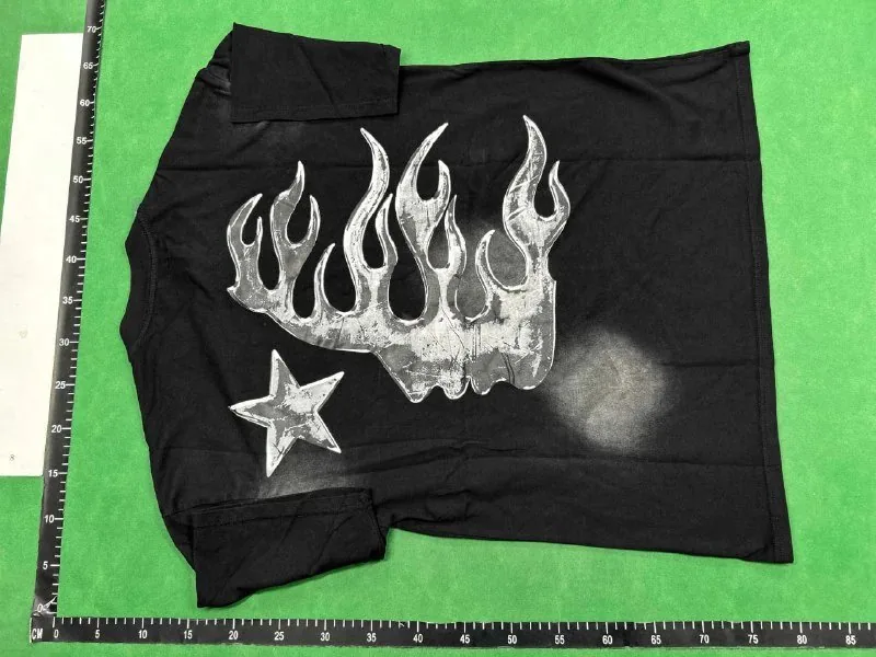 Hellstar Flame Graphic Print T-Shirt Collection — photo 4