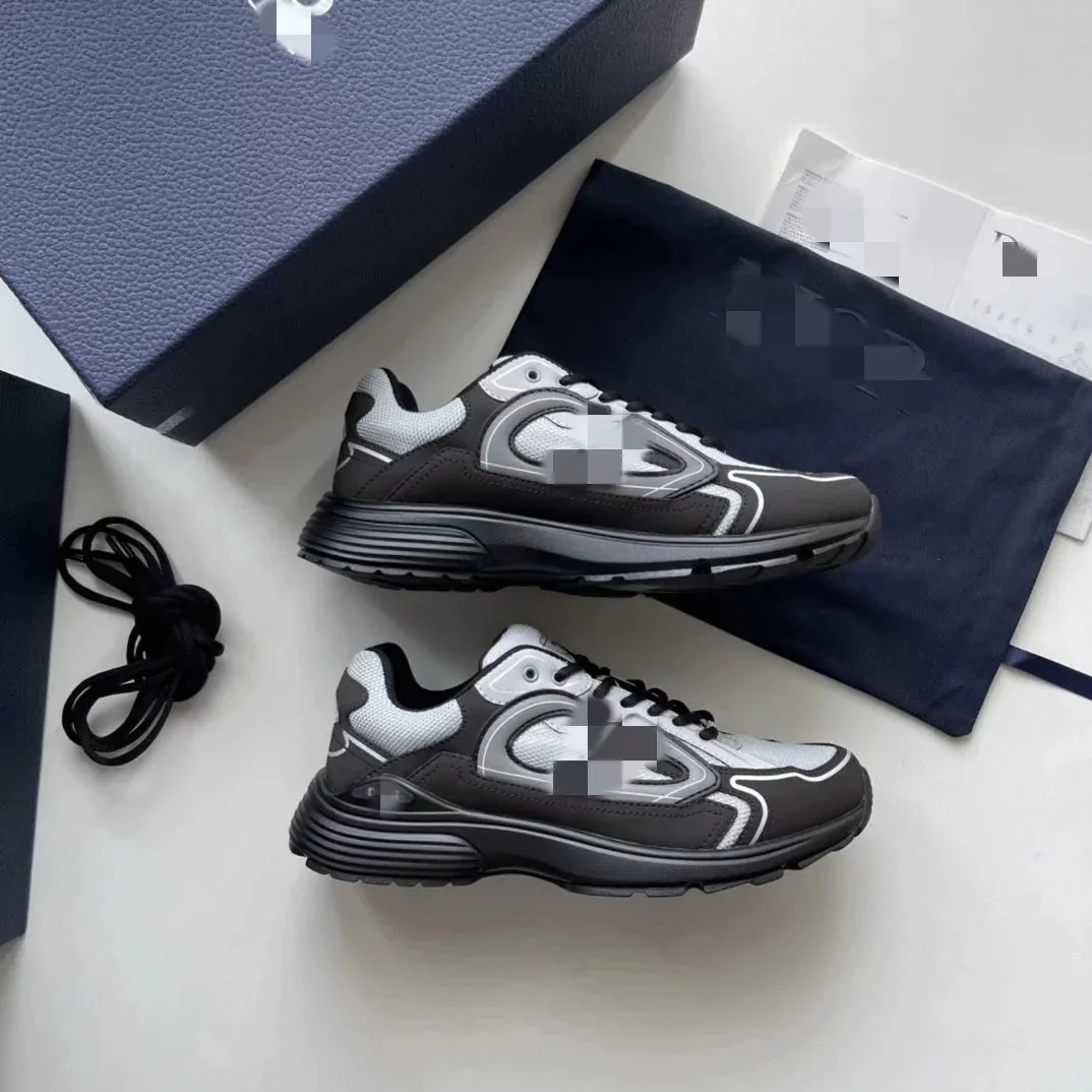 Dior B30 Beige Reflective Sneakers — QC