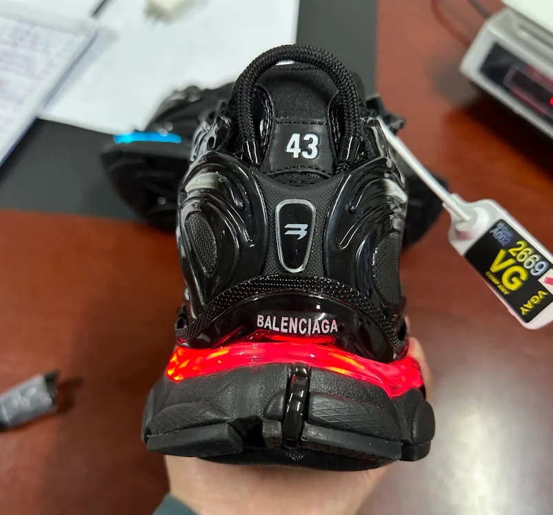 Balenciaga Runner LED Light-Up Sneakers — photo 8