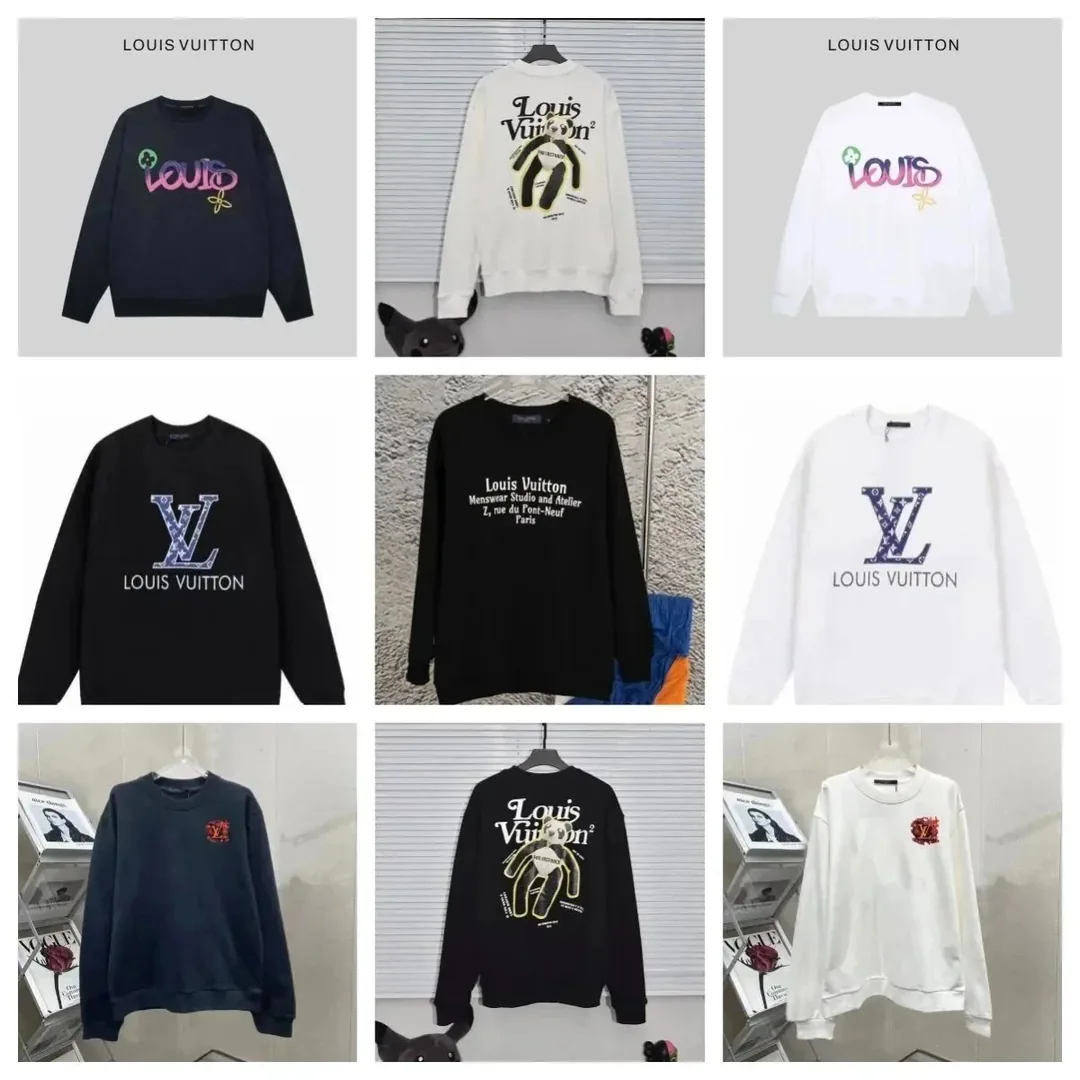 Louis Vuitton Logo Sweatshirt Collection