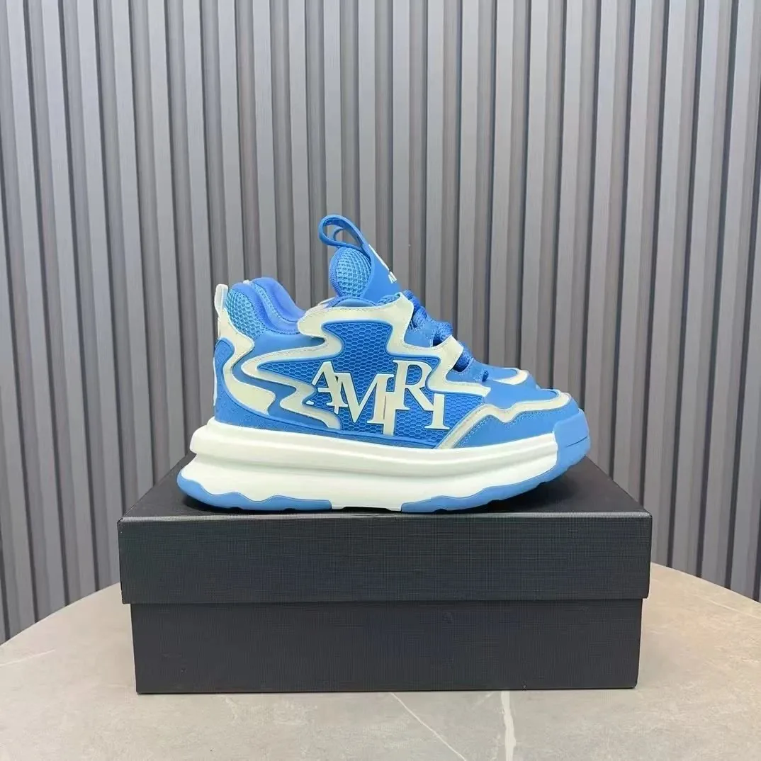 Alexander McQueen Oversized Sneaker Green White Bone-Sole Sneakers — QC