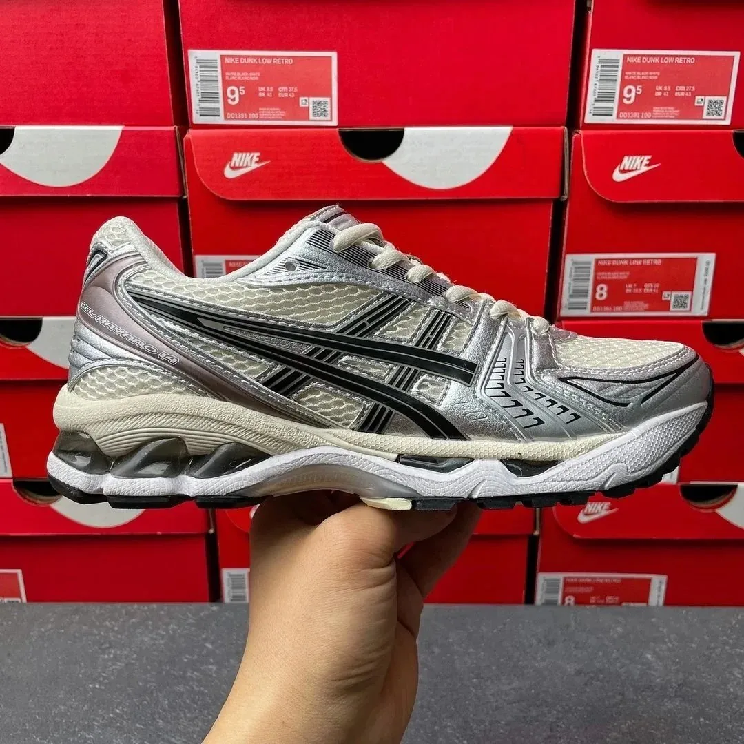 Asics Gel-Kayano 14 Kinetic Grey Runners — QC