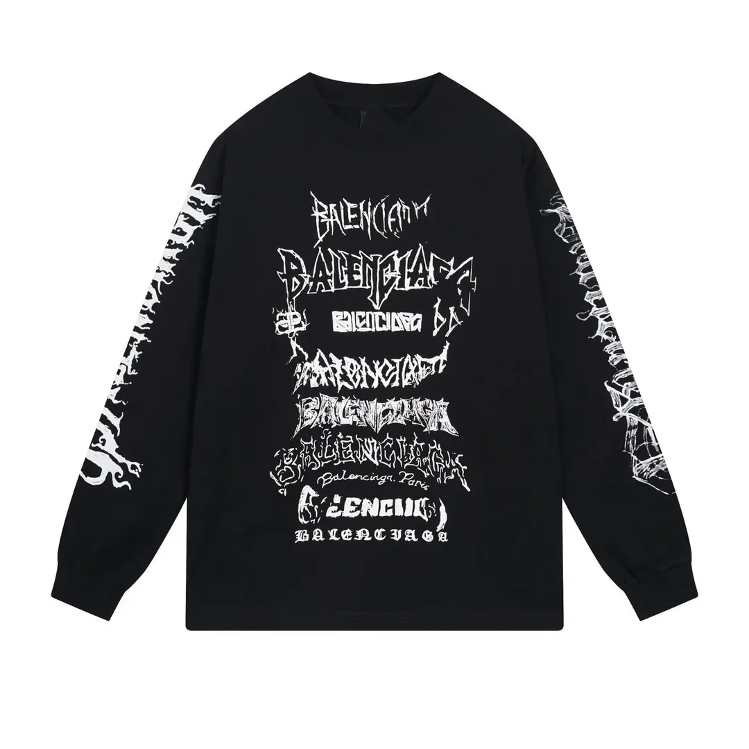 Balenciaga Dragon Year Print Long-Sleeve Tee — Photo 5