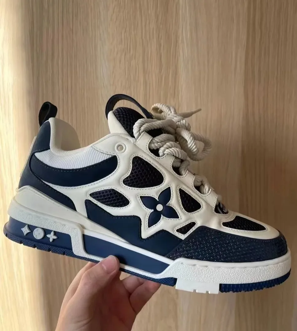 Louis Vuitton LV Trainer White Court Sneakers — Photo 13