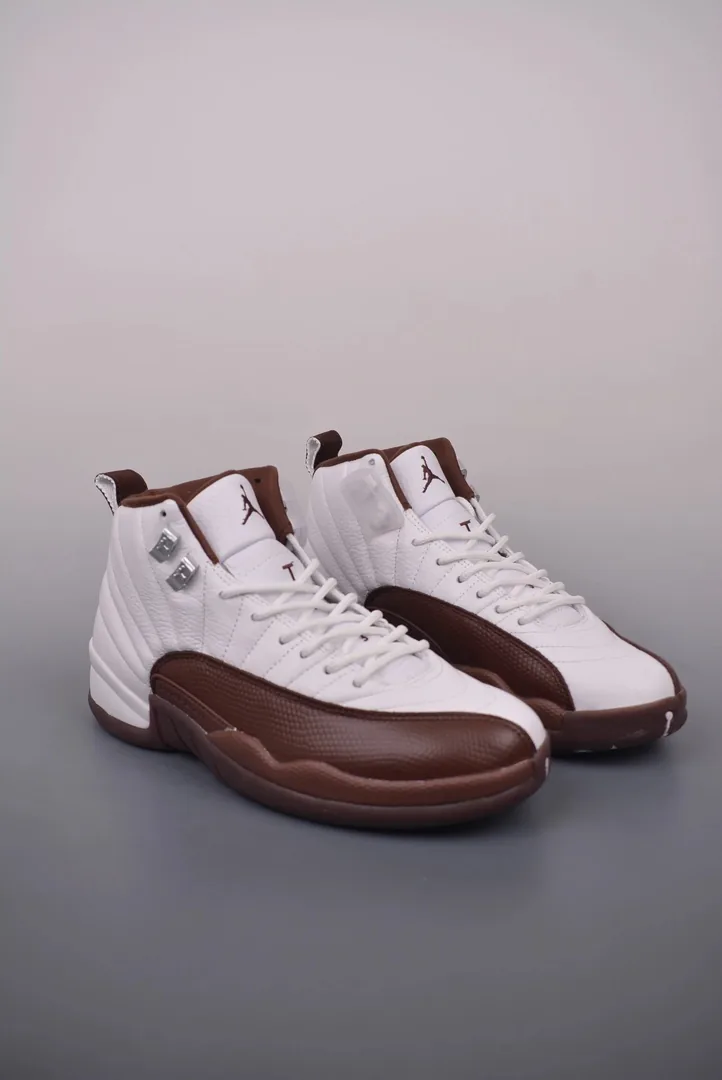 Pink White Air Jordan 12 — QC