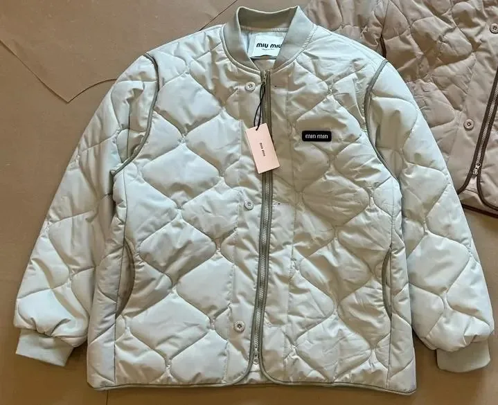Quilted Logo Patch Padded Jacket — Photo 10