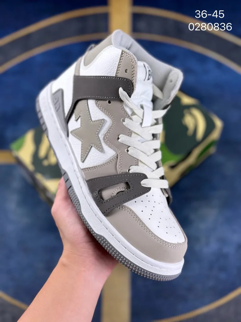 Bape Sta Tie-Dye SK8 Skate Shoes — QC