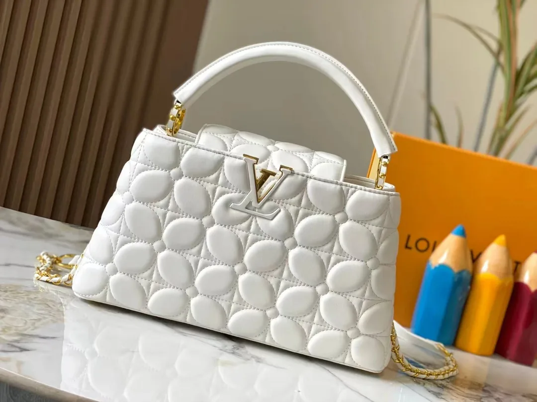 Louis Vuitton Leather Handbag