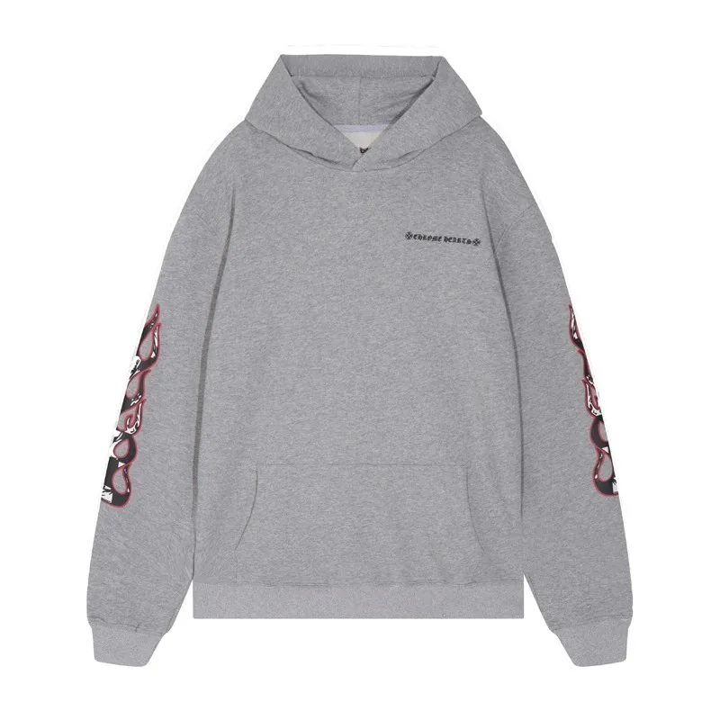 Graffiti Flame Cross Hoodie — Photo 3