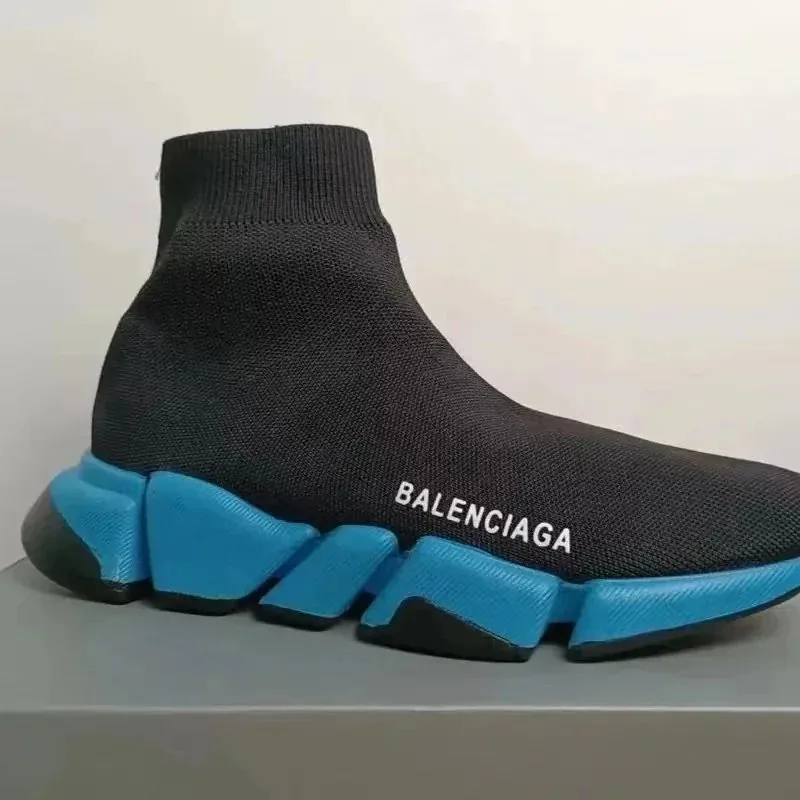 Balenciaga Speed Trainer White High-Top Sneakers — QC