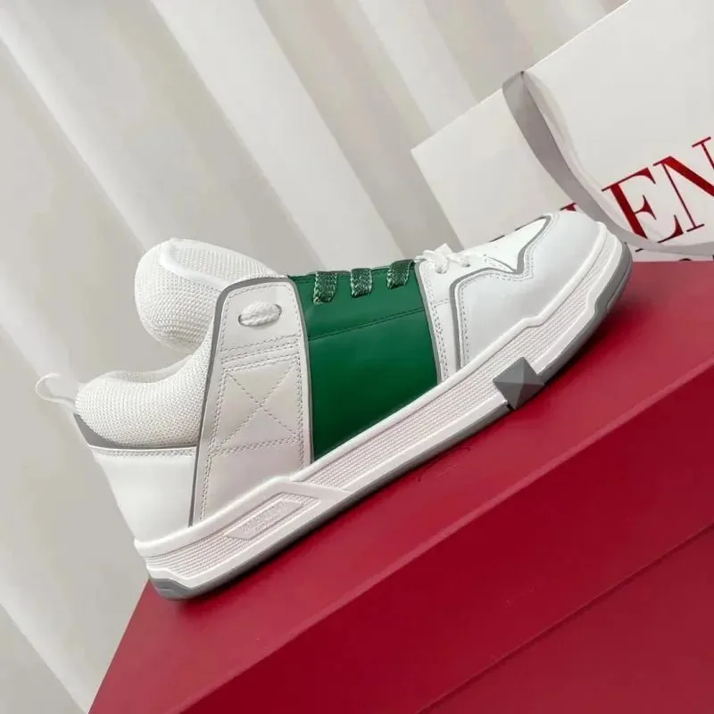 Valentino White Basic Trainers — Photo 4