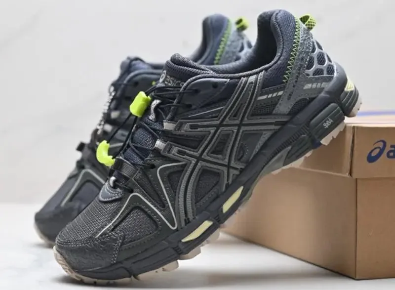 Asics Gel-Kayano 14 Grey Retro Running Shoes — Photo 14