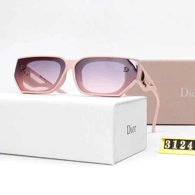 Christian Dior Logo Rectangular Sunglasses — Photo 2