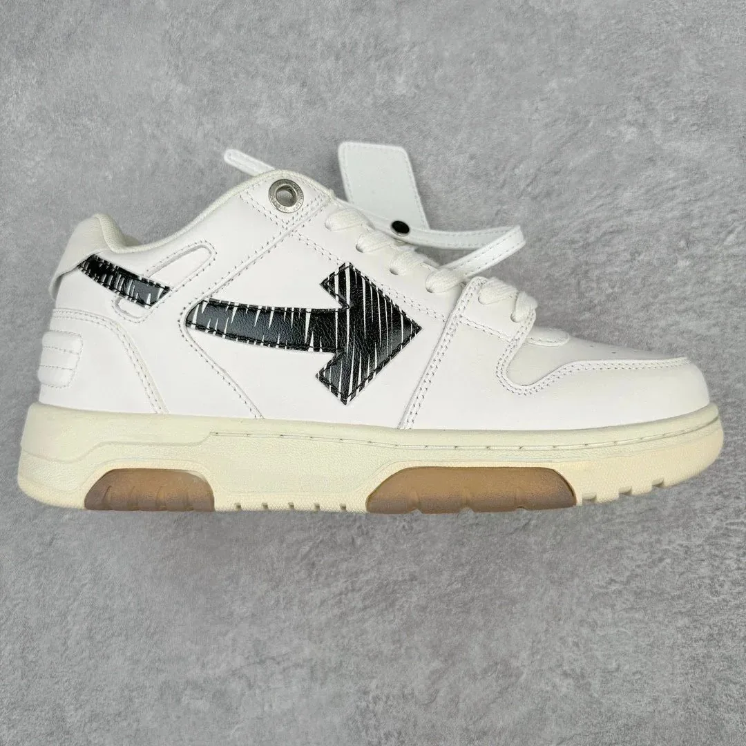 Off-White Out Of Office Lace-Up Low-Top Sneakers — QC