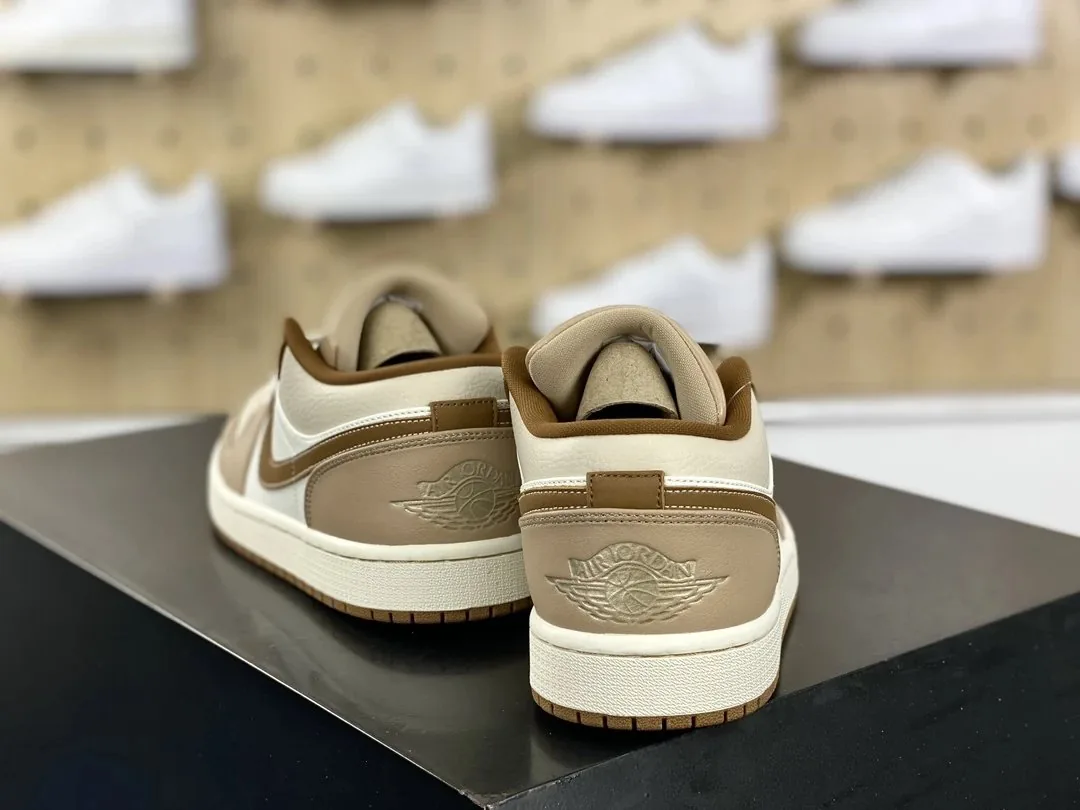 Air Jordan 1 Low SE Brown Elephant Print — Photo 4