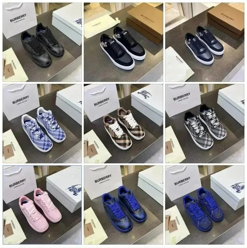 Burberry Balenciaga Streetwear Sneakers