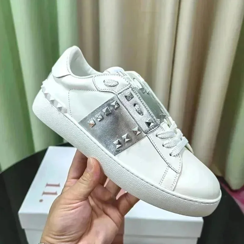 Valentino Open Sneakers White — Photo 3