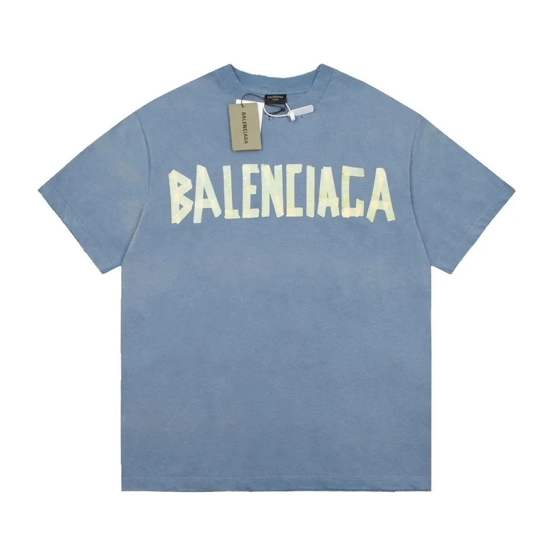 Balenciaga Summer 24 Collection Washed T-Shirt — QC